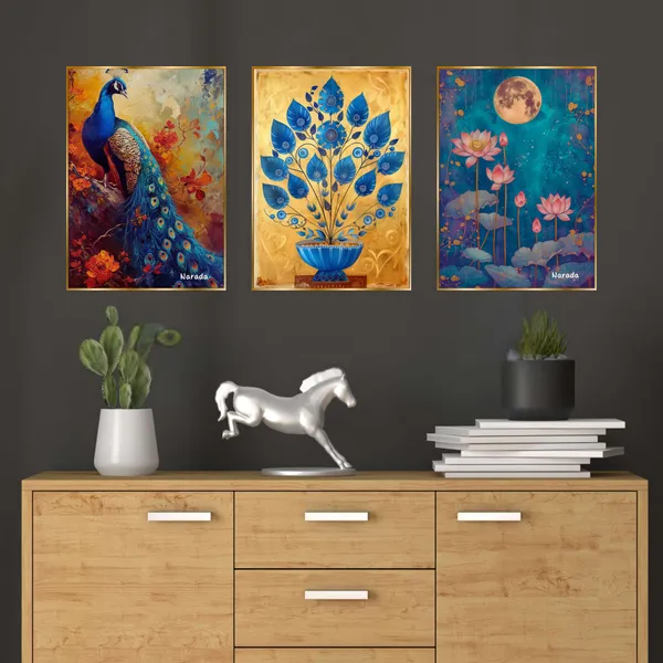 Set_Of_Three_Wall_Paintings_For_Wall_Dacoration_Golden_Framed_Wall_Paintings_For_Living_Room_Bedroom_Wall_Art_For_Home_Decoration_Office_Wall_Decor_24_18_Inch_Ch_Gd3_11