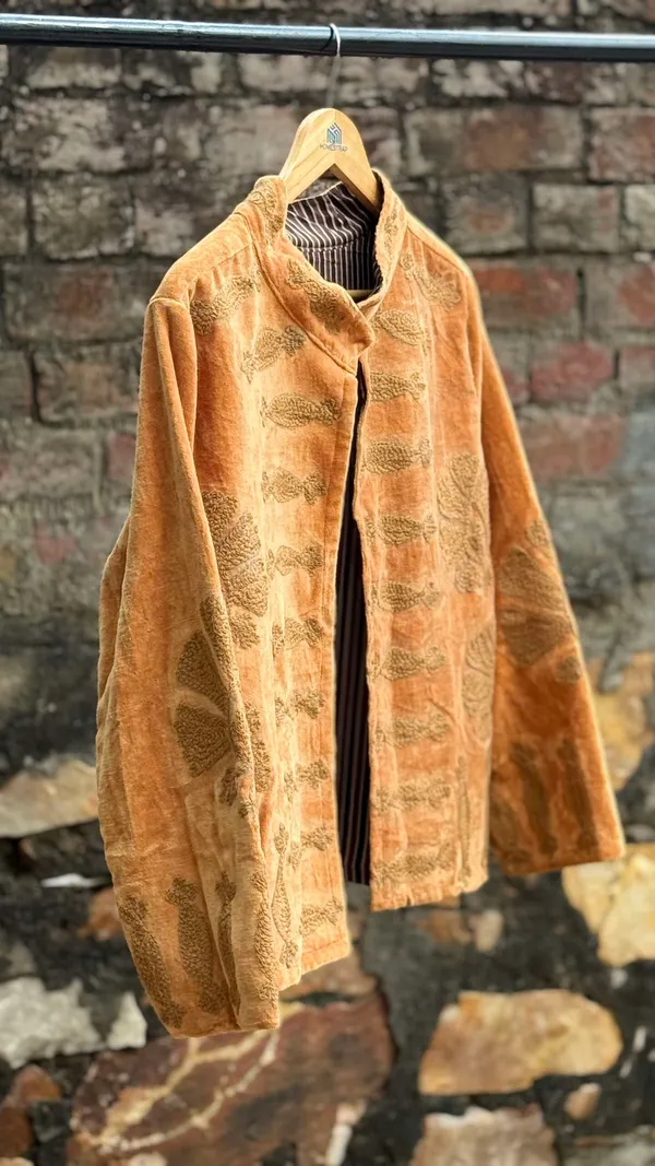 Womens_Gold_Velvet_Embroidered_Jacket_With_Floral_Design