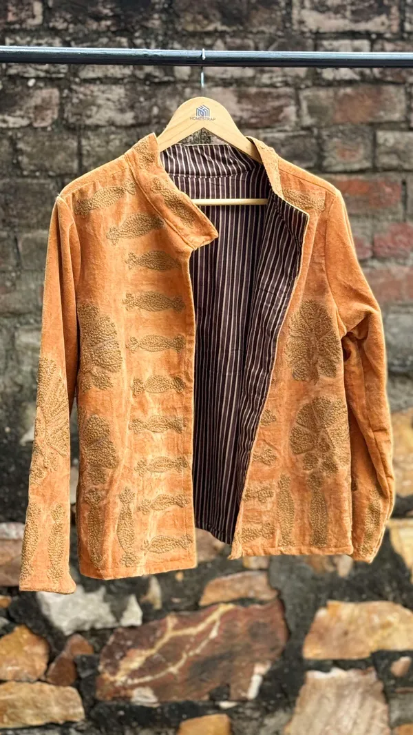 Womens_Gold_Velvet_Embroidered_Jacket_With_Floral_Design