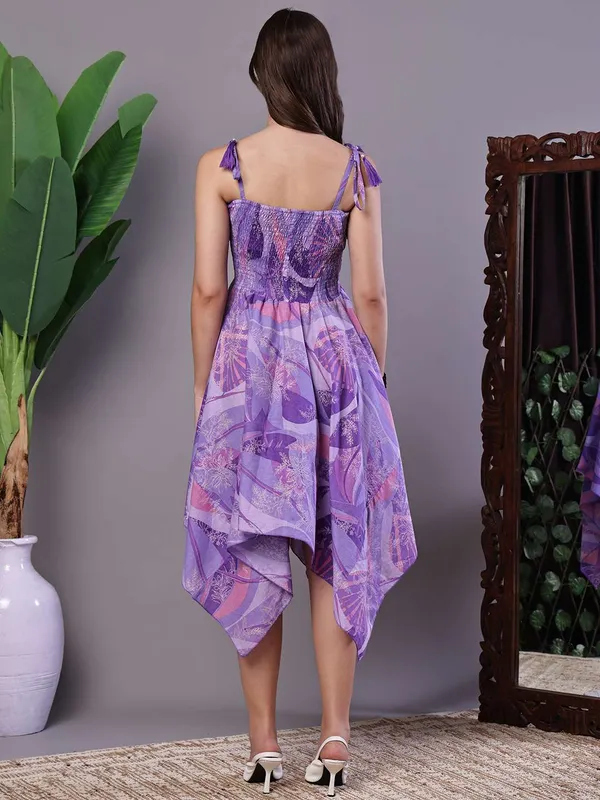 Women_S_Purple_Printed_Cotton_Handkerchief_Hem_Midi_Dress