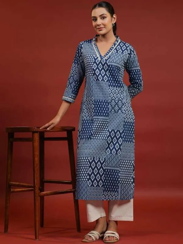 Women_S_Rayon_Printed_Straight_Kurti_With_Pant_Set