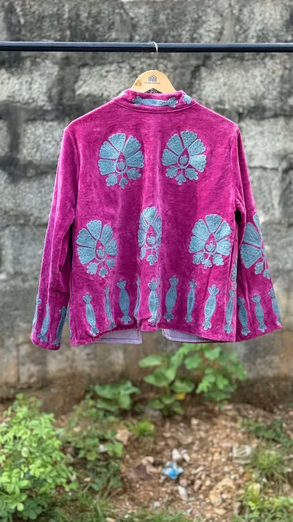 Womens_Pink_Velvet_Embroidered_Jacket_With_Floral_Design