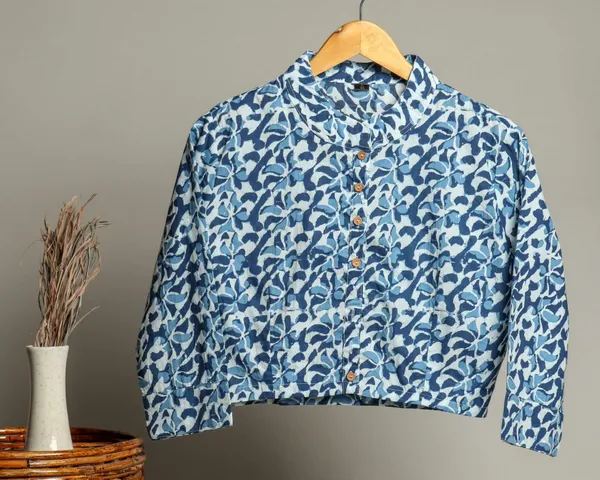 Handmade_Block_Print_Cotton_For_Women_Ethnic_Floral_Printed_Top_With_Long_Sleeves