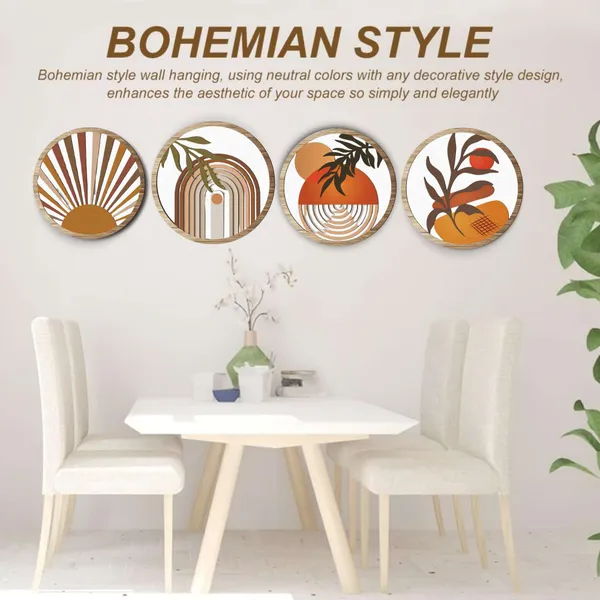 5_Pcs_Circle_Wall_Painting