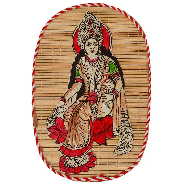 Bamboo_Hand_Crafted_Wall_Hangings_Of_Godess_Laxmi_Ji_For_Home_Decor