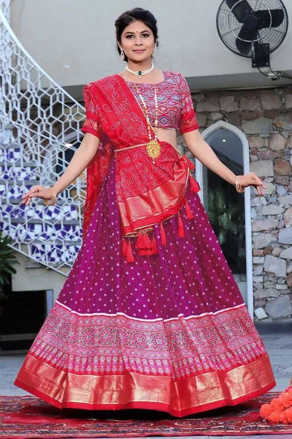 Women_S_Traditional_Bandhani_Ghagra_Choli_With_Dupatta_Navratri_Festive_Wear