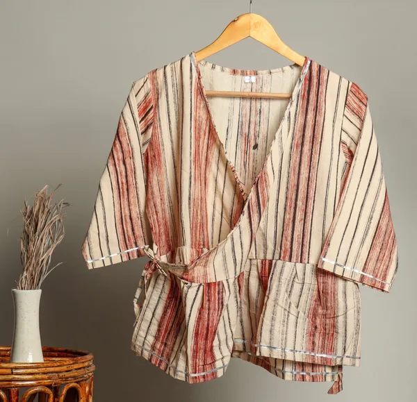 Handmade_Block_Print_Cotton_For_Women_Ethnic_Floral_Printed_Top_With_Long_Sleeves