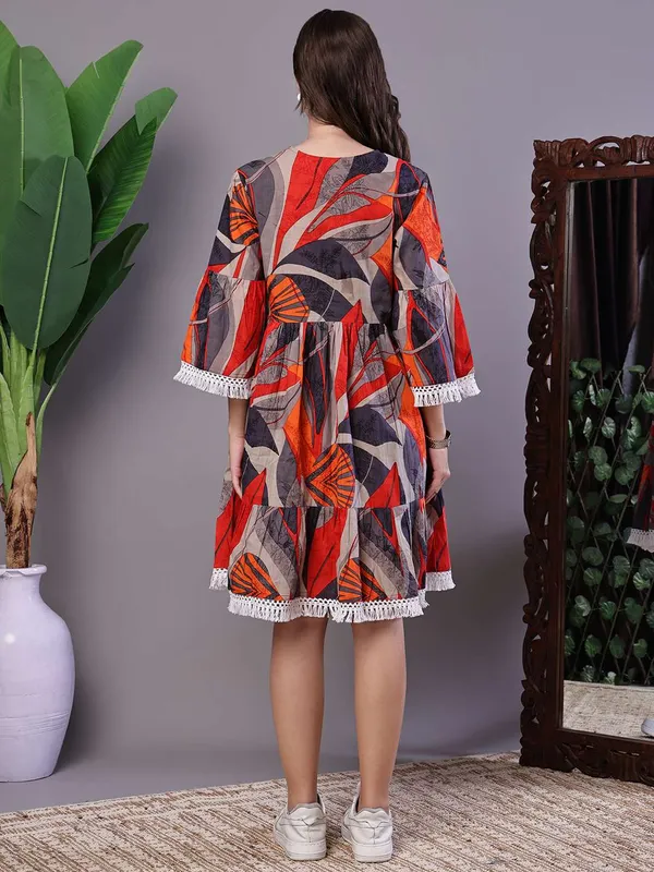 Wome_S_Multicolor_Printed_Cotton_A_Line_Dress_With_Embroidered_Yoke_Midi_Dresses