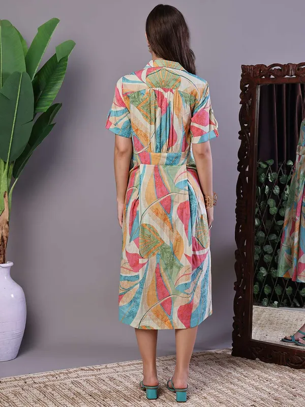 Women_S_Pastel_Abstract_Print_Button_Down_Cotton_Midi_Dress