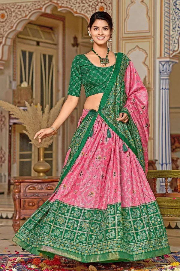 Women_S_Tussar_Silk_Patola_Print_Lehenga_Choli_Dupatta_Set