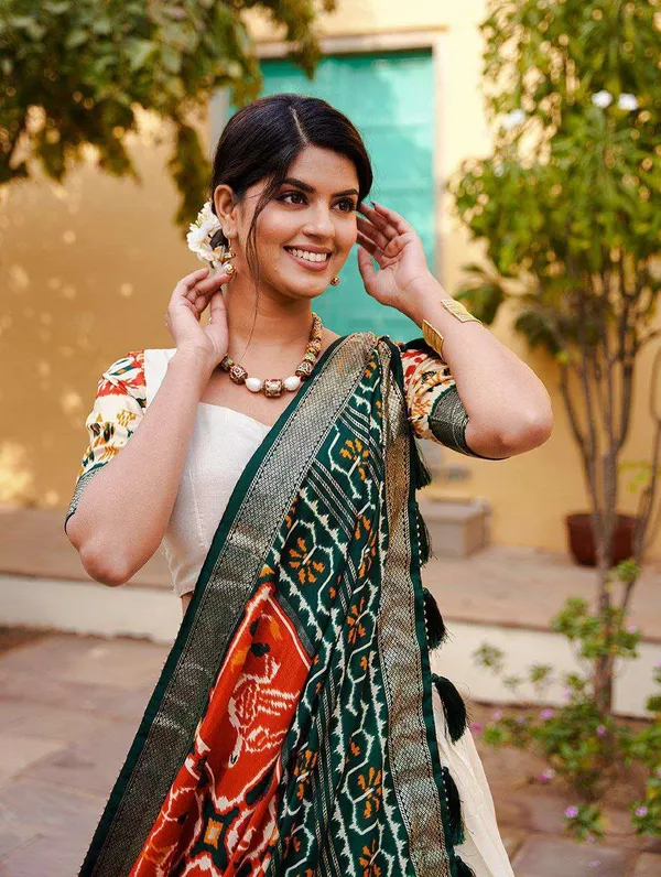 Women_S_Ethnic_Printed_Lehenga_Choli_Set_With_Patola_Design_Dupatta_Festive_Cultural_Wear