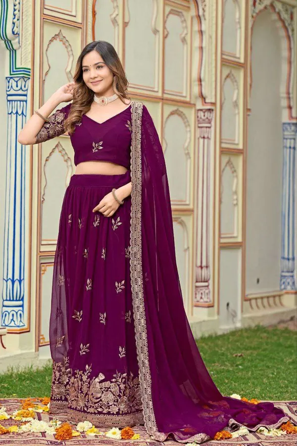 Women_S_Embroidered_Lehenga_Choli_With_Net_Dupatta_Festive_Wedding_Wear_Set