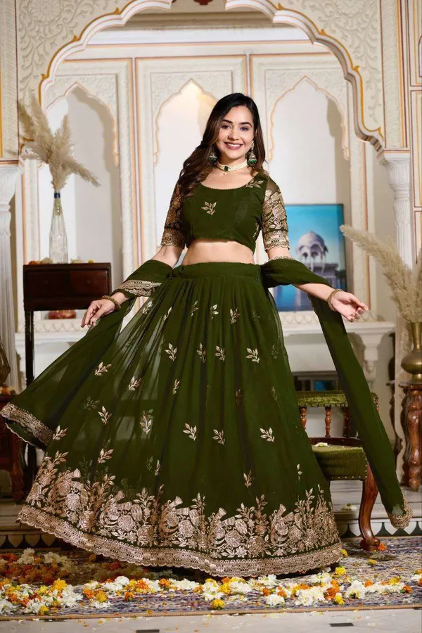 Women_S_Embroidered_Lehenga_Choli_With_Net_Dupatta_Festive_Wedding_Wear_Set