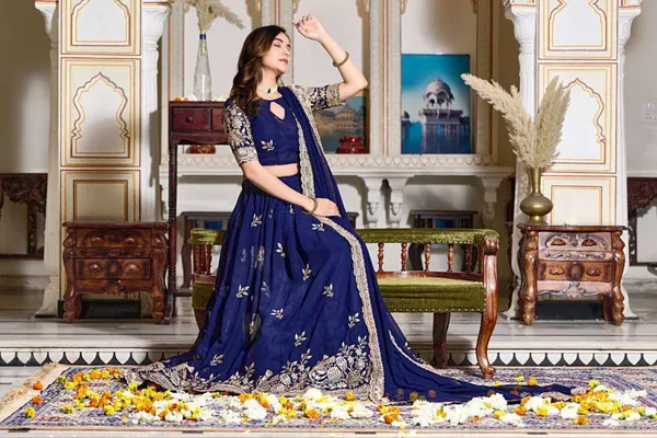 Women_S_Embroidered_Lehenga_Choli_With_Net_Dupatta_Festive_Wedding_Wear_Set