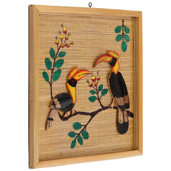 Bamboo_Art_Couple_Hornbill_Painting_For_Home_Decor_Bamboo_Art_Gift_For_Multiple_Occasions
