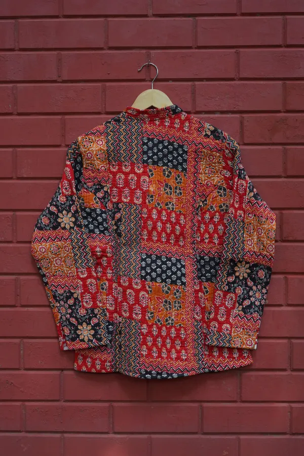 Womens_Red_Velvet_Embroidered_Jacket_With_Floral_Design