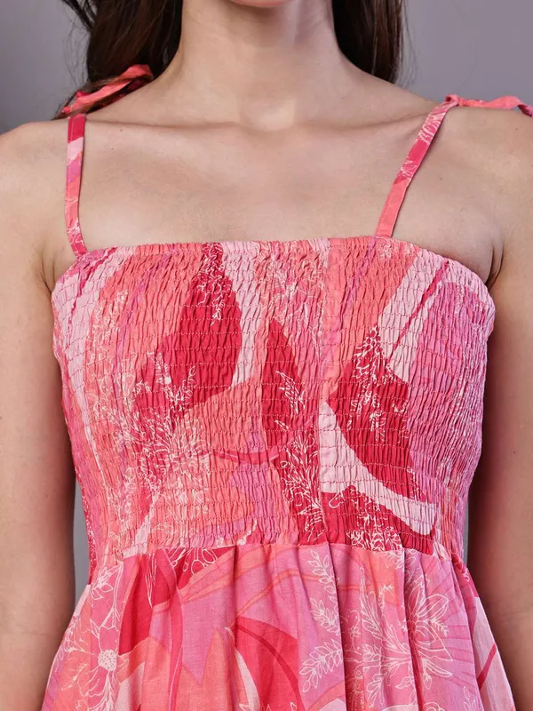 Women_S_Pink_Printed_Cotton_Handkerchief_Hem_Midi_Dress_Midi_Dresses