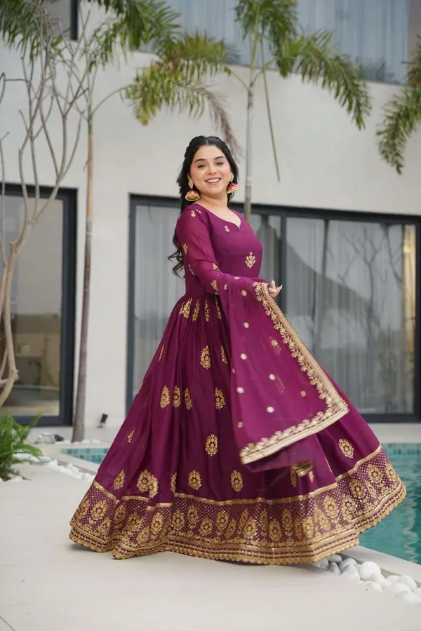 Women_S_Ethnic_Anarkali_Style_Floor_Length_Gown_In_Magenta_With_Golden_Zari_Embroidery_Festive_Wedding_Wear