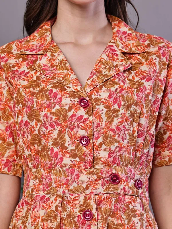 Womens_Multicolor_Velvet_Floral_Printed_Fit_Flare_Dress