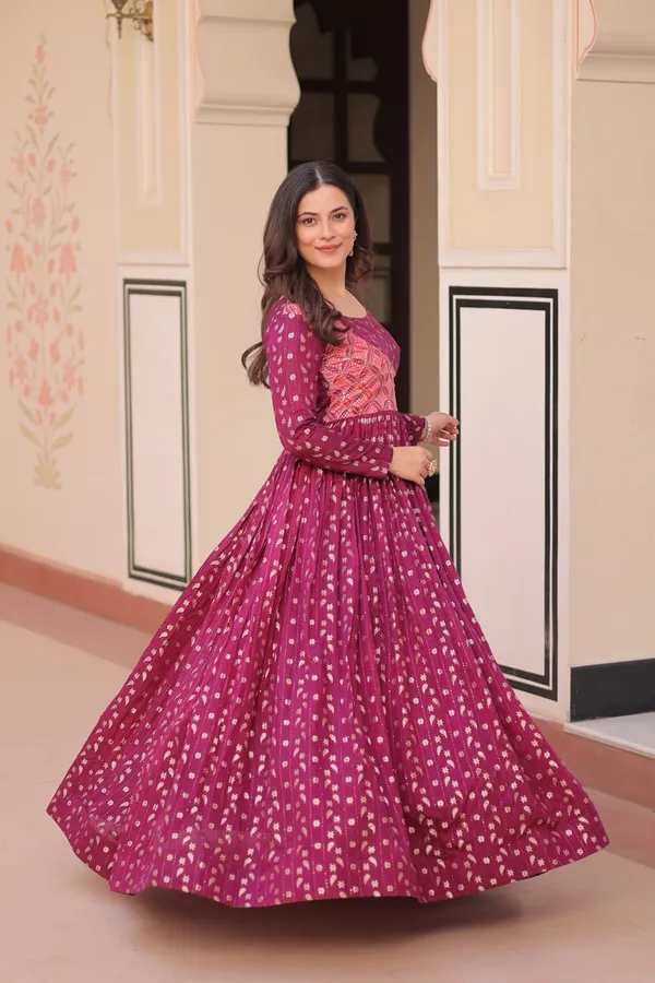 Women_S_Festive_Berry_Purple_Printed_Anarkali_Gown_With_Intricate_Zari_Work_Embellished_Yoke_Perfect_For_Traditional_Celebration_Wear