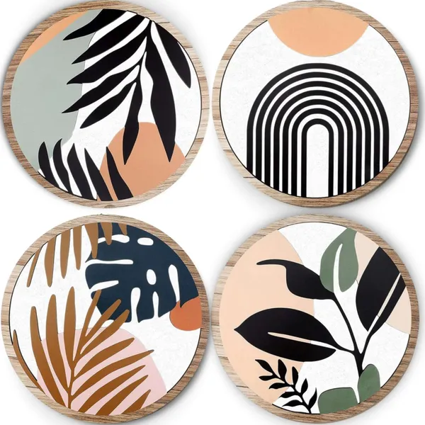5_Pcs_Circle_Wall_Painting