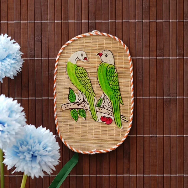 Parrot_Couple_Bamboo_Art_For_Home_Decor_Bamboo_Art_For_Bird_S_Lovers