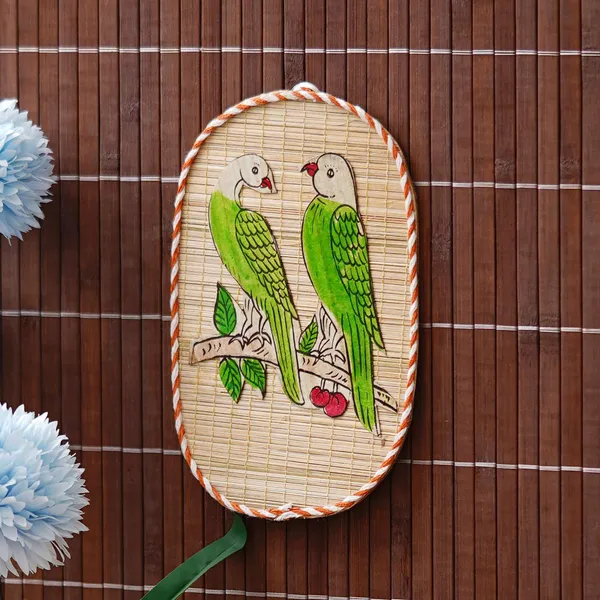 Parrot_Couple_Bamboo_Art_For_Home_Decor_Bamboo_Art_For_Bird_S_Lovers