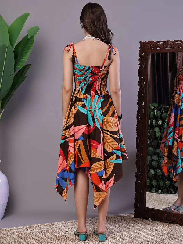Women_S_Multicolor_Abstract_Print_Cotton_Handkerchief_Hem_Dress_Midi_Dresses