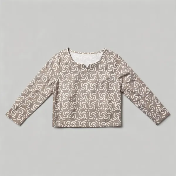 Handmade_Block_Print_Cotton_For_Women_Ethnic_Floral_Printed_Top_With_Long_Sleeves