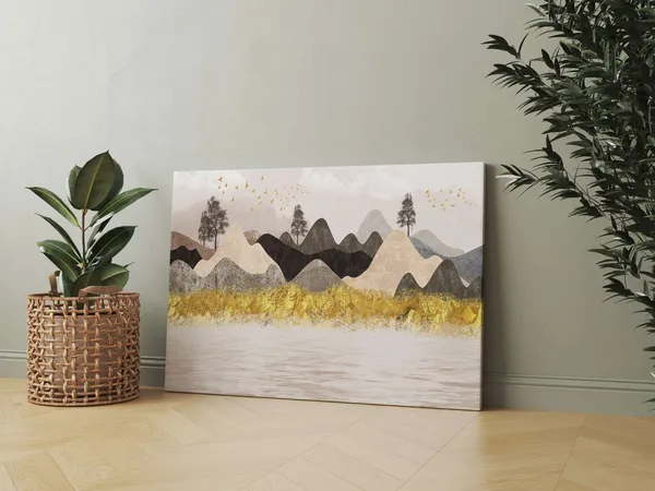 Elegant_Framed_Canvas_Prints_For_Bedroom_Living_Rooms