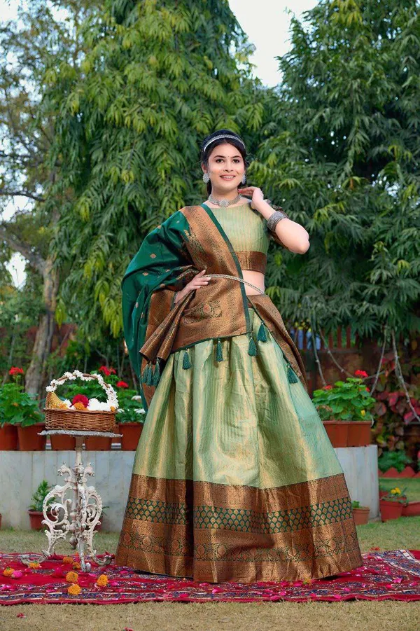 Women_S_Tussar_Silk_Patola_Print_Lehenga_Choli_Dupatta_Set