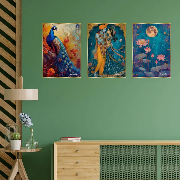 Set_Of_Three_Wall_Paintings_For_Wall_Dacoration_Golden_Framed_Wall_Paintings_For_Living_Room_Bedroom_Wall_Art_For_Home_Decoration_Office_Wall_Decor_18_12_Inch_Ch_Gd3_12