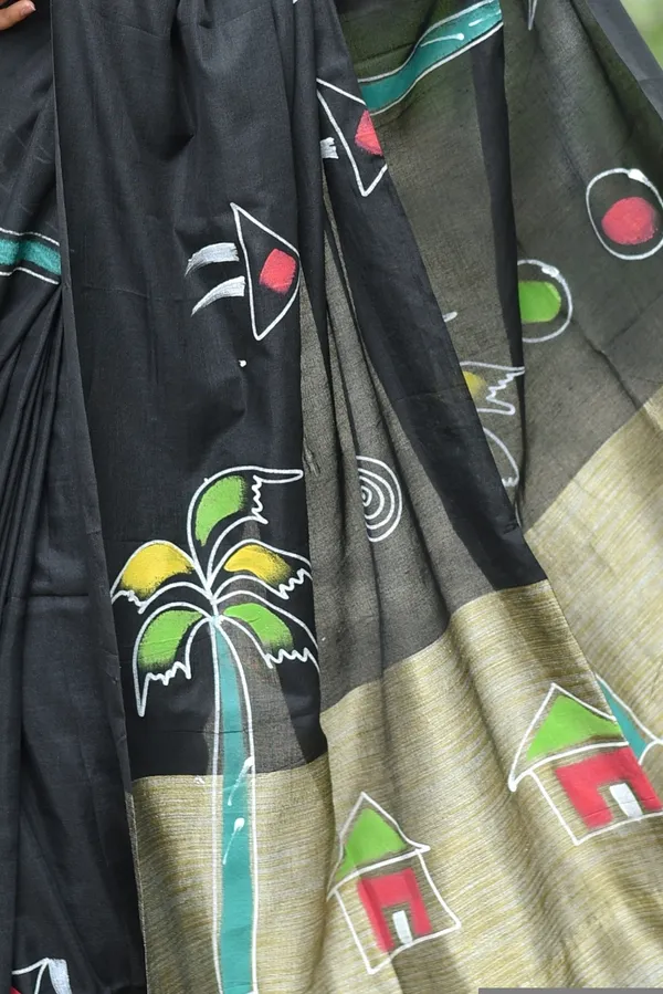 Black_Cotton_Saree_For_Women