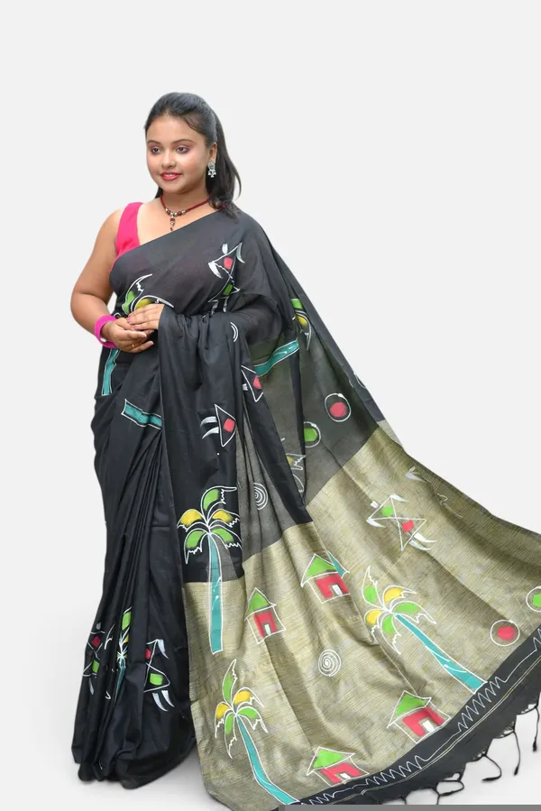 Black_Cotton_Saree_For_Women