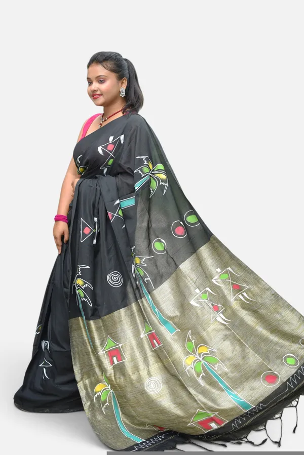 Black_Cotton_Saree_For_Women
