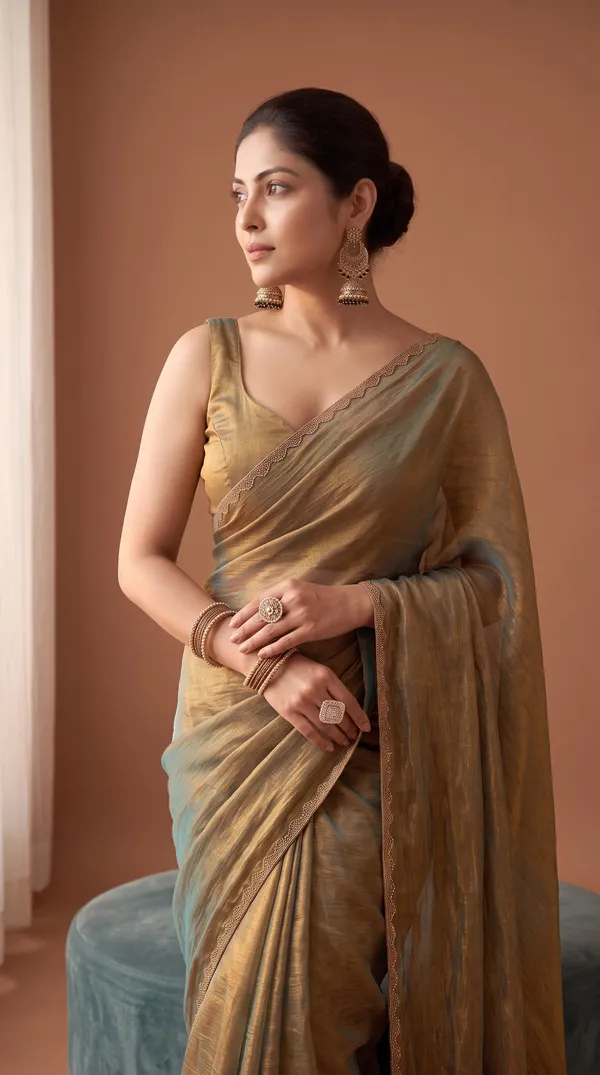 Copper_Soft_Silk_Saree_For_Women