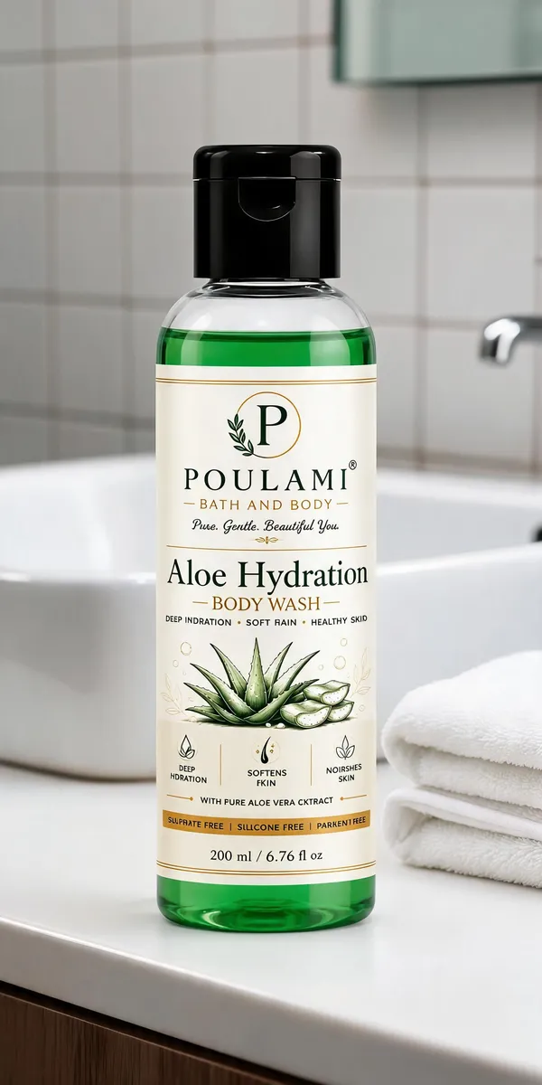 Poulami_Fresh_Aloe_Vera_Hydrating_Body_Wash_200Ml