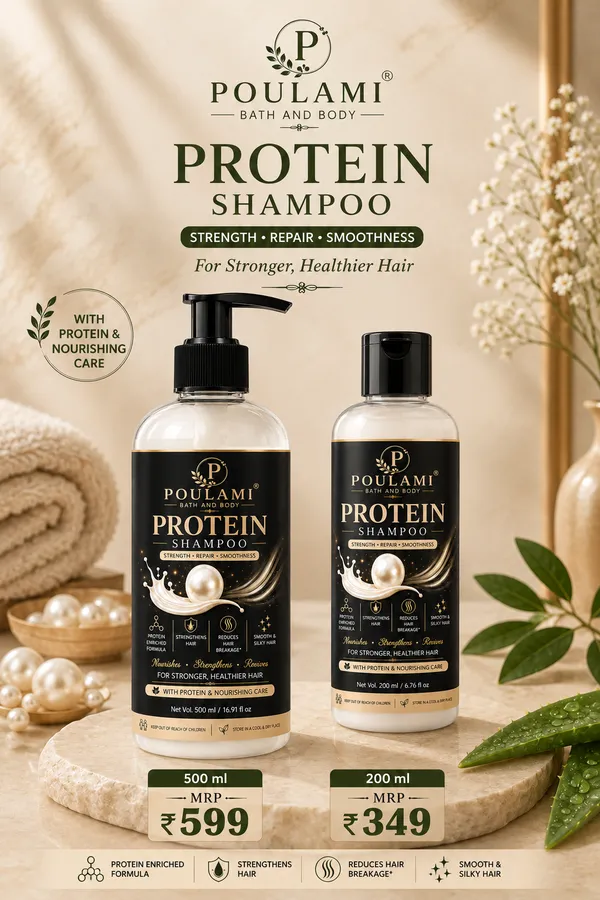 Poulami_Keratin_Protein_Strengthening_Shampoo_200Ml