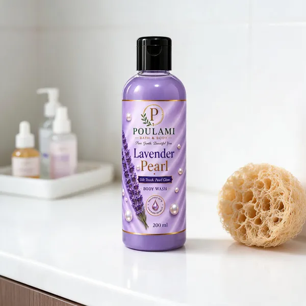 Poulami_Lavender_Pearl_Calming_Body_Wash_200Ml