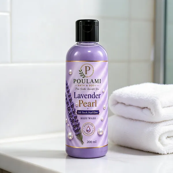 Poulami_Lavender_Pearl_Calming_Body_Wash_200Ml