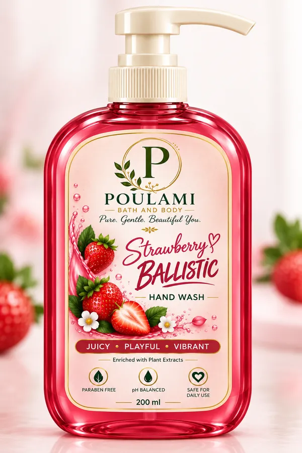 Poulami_Strawberry_Ballistic_Aloe_Vera_Hand_Wash_200Ml_Pack_of_2