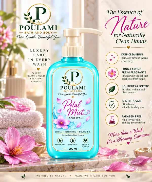 Poulami_Petal_Mist_Lavender_Aloe_Vera_Hand_Wash_200Ml_Pack_of_2