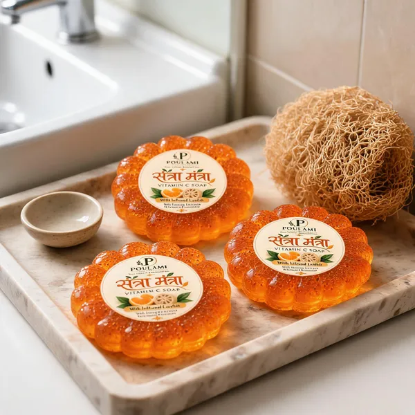 Poulami_Santra_Mantra_Vitamin_C_&_Orange_Extract_Soap_100Gm_-_Pack_of_3