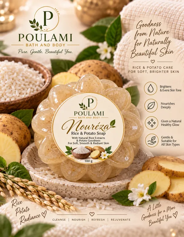 Poulami_Nouréza_Rice_&_Potato_Even_Skin_Tone_Soap_100Gm_Pack_of_2