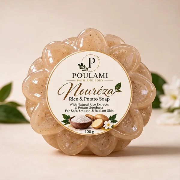 Poulami_Nouréza_Rice_&_Potato_Even_Skin_Tone_Soap_100Gm_Pack_of_2