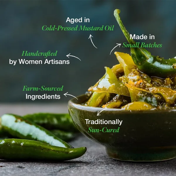 Daichi_Green_Chilli_Pickle_|_Crafted_with_love_by_women_artisans_|_Sun_cured_|_Cold-pressed_mustard_oil_|_In-house_spices_|_No_Preservatives