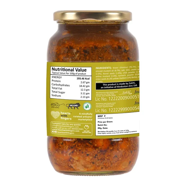 Daichi_Singhara_Pickle_|_Traditional_Indian_Achar_|_Homemade,_Sun-Dried,_Tangy_&_Salty_|_Less_Oil_Achar_|_Cold-Pressed_Mustard_Oil_|_In-House_Spices_|_No_Preservatives