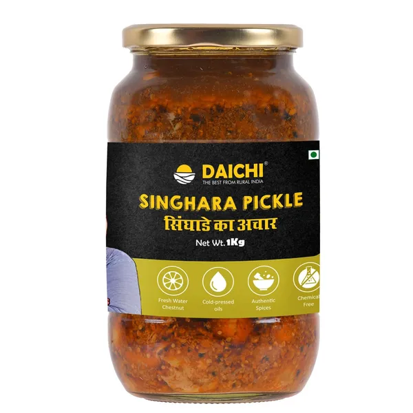 Daichi_Singhara_Pickle_|_Traditional_Indian_Achar_|_Homemade,_Sun-Dried,_Tangy_&_Salty_|_Less_Oil_Achar_|_Cold-Pressed_Mustard_Oil_|_In-House_Spices_|_No_Preservatives