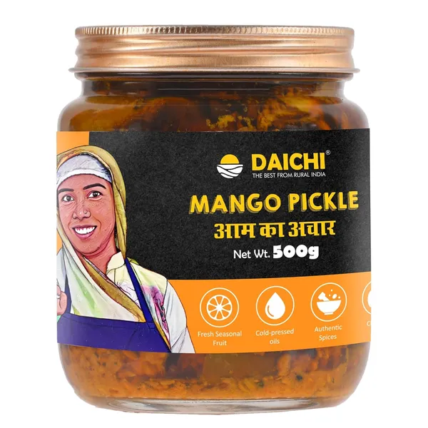 Daichi_Mango_Pickle_|_Traditional_Indian_Achar_|_Homemade,_Sun-Dried,_Tangy_&_Salty_|_Less_Oil_Aam_ka_Achar_|_Cold-Pressed_Mustard_Oil_|_In-House_Spices_|_No_Preservatives