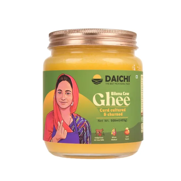Daichi_Premium_Bilona_Cow_Ghee_|_Cultured_Traditional_Curd_Bilona_Ghee_|_From_Grassfed_A2_Cow_Milk_|Glass_Bottle